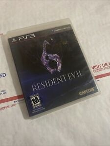 Resident Evil 6 (Sony PlayStation 3, 2012) Tested & Works Complete