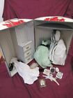 Franklin Mint - Gone with the Wind Scarlett Ohara Wardrobe trunk with dresses +