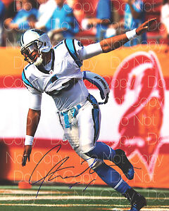 Cam Newton signed Carolina Panthers 8X10 photo picture poster autograph RP 2