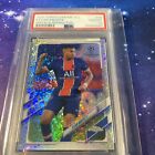 2020-21 Topps Chrome UCL Kylian Mbappe Speckle Refractor #95 PSA 10