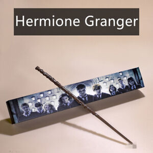 Hermione Granger Magic Cosplay Wand Collection W/ Metal Core Harry Potter Series