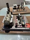 Vintage Wilesco D16 Live Steam Engine,Boiler And Tools