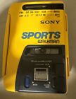 Sony Walkman SPORTS Cassette Player/Radio WM-AF58 w/MDR-W14 TESTED and WORKS!!