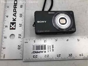 Sony CyberShot DSC-W350 Black 4x Optical Zoom 14.1MP Digital Camera