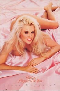 JENNY McCARTHY poster 1995 PLAYBOY original commercially produced poster Sealed