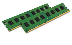 8GB 2x 4GB DDR3 1600MHz PC3-12800 DESKTOP Memory Non ECC 1600 Low Density RAM 8G