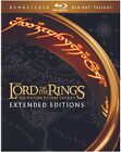 The Lord of the Rings Trilogy Extended Editions Blu-ray Elijah Wood NEW