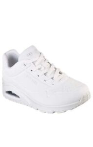Skechers Uno Stand on Air Sneaker Women White Sz 10 Shoes