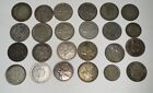 Estate Foreign Silver Coin Lot Find Your Treasure Among These 24 Collectibles