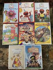 Sesame Street Elmo’s World Curious George Paw Patrol Berenstain Bears Dvd Lot