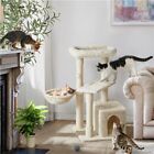 Cute Cat Tree Cat Tower w/ Platform, Cat Condo Cat Play House for Indoor Cats
