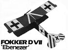 Model Airplane Plans (FF): Fokker DVII 'Ebenezer' 21