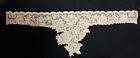 Antique Victorian Lace Collar Floral Handmade Beige/Ivory Accessory