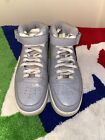 Size 11 - Nike Air Force 1 '07 Mid Wolf Grey Volt