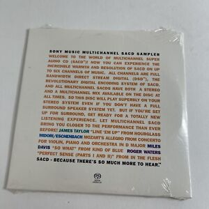 Sony Multichannel SACD Sampler Super CD Sampler Single Layer DSD Miles Davis New