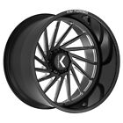 24x12 KG1 KC047 Tonic Gloss Black Premium Milled FORGED Wheel 6x5.5 (-44mm)