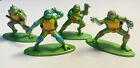 Teenage Mutant Ninja Turtles Figures Nano Die-Cast Metal Mini-Figures 4 Loose