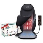 Snailax Massage Seat Cushion with Heated Back Neck Massager Chair for Car Home