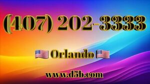 407  VANITY Phone Number (407) 202-3333 easy Orlando number