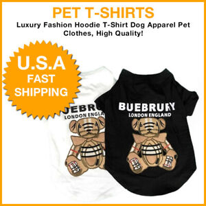 Luxury Fashion Hoodie T-Shirt Dog Apparel Pet Clothes, High Quality