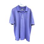 GREG NORMAN PLAY DRY GOLF POLO PURPLE XL Preowned Great Condition