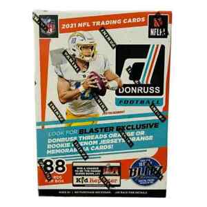 Panini Donruss 2021 NFL Trading Card Blaster Box (88 Cards, Revolution Inserts)