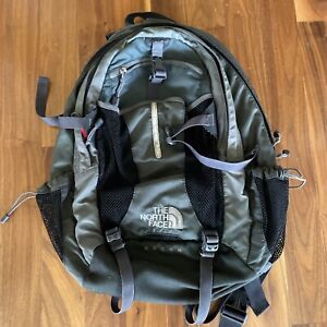 The North Face Gray Recon Outdoor Hiking Backpack. Lots of Pockets.