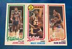 1980-81 Topps #18 Magic Johnson/Long/Boone