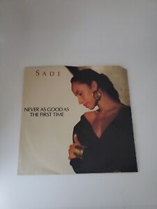 SADE 45 Never As Good As The First Time / Keep Hanging On (Record)