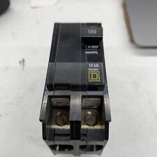 1 New Square D QO2100 2 Pole 100A Plug-in Mini Circuit Breaker 100 Amp S6