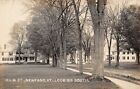 NEWFANE, VT ~ MAIN STREET LOOKING SOUTH, HOMES, REAL PHOTO PC ~ c 1910-20