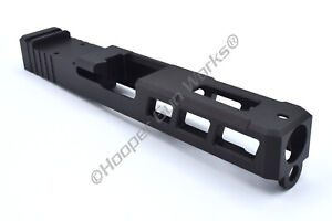 Lightening cut slide for Glock 20, G20 10mm - HGW 3WIN RMR USA 17-4ph SS Black