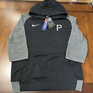 NWT Nike Pittsburgh Pirates Sweatshirt Authentic Collection Hoodie Size Medium