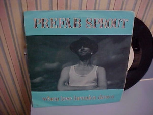 Prefab Sprout - PROMO - EX VINYL & EX AUDIO - When Love Breaks Down