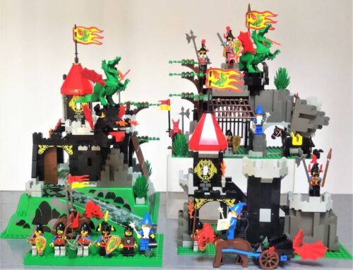 LEGO Castle 6082 Magic Dragon 1906 Majisto's Tower 6076 Minifigures Almost Comp
