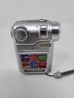 DXG 506V 5.1MP Digital Video Movie Camera Silver Vintage - Tested - With Case
