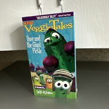 Veggie Tales Dave and the Giant Pickle A Lesson in Self Esteem NEW Sealed VHS