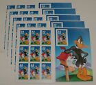 Five Booklets x 10 = 50 of Looney Tunes DAFFY DUCK 33¢ US USA Stamps. Sc # 3306