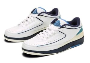 Nike Air Jordan Retro 2 Low University Blue Mens Sz 11 309837-141