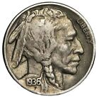 1936-P Buffalo Nickel Full Date FREE SHIPPING W/ TRACKING