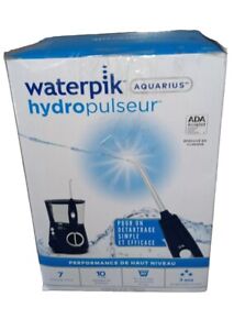 Waterpik Aquarius WP-663 Corded Electric Water Flosser - Blue