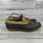 LL Bean Men's Maine Hunting Shoe Gumshoe Duck Low Boots Brown Size 11