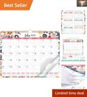 New Listing2024-2025 Wall Calendar - Monthly Planner for Efficient Home & Office Organiz...