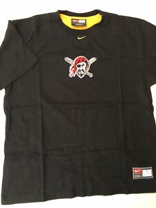 Pittsburgh Pirates L Nike Bucco Mascot Black T-shirt