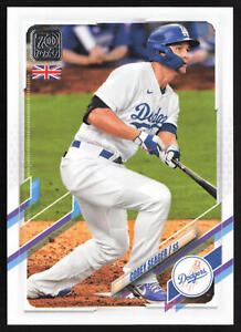 2021 Topps UK Edition Corey Seager #141 Los Angeles Dodgers