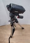 Canon Vixia HF R800 Camcorder Untested As Is & Manfrotto 190 Tripod With 141 RC