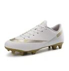 New ListingMens Nike Trendy Soccer Football Cleats White Gold Size 10 Free Shipping