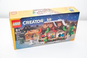 SEALED LEGO Creator Winter Village Market Stall Set 40602 - Exclusive