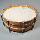 Antique Vintage 1920's High quality Wood Snare Drum -unmarked