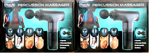 2 xMuscle Massager Gun Deep Percussion Massage Vibrating Tissue 4 Heads 6 speeds